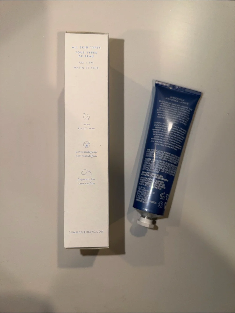 Summer Fridays Jet Lag Mask 2.25 oz Hydrating Face Mask